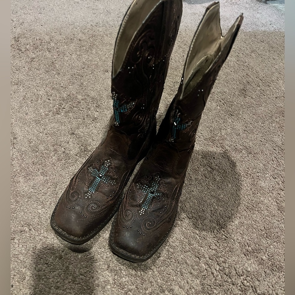 Roper boots. Worn once.